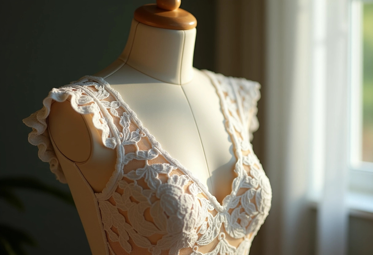 dentelle broderie