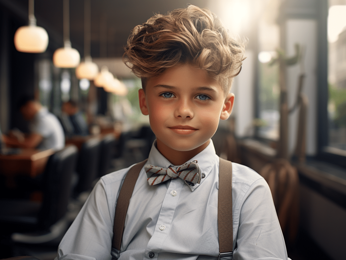 Transformer le look de votre enfant : Top 10 des coupes en dégradé pour ...