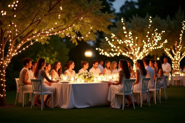 Les meilleures idées pour une soirée blanche chic et élégante